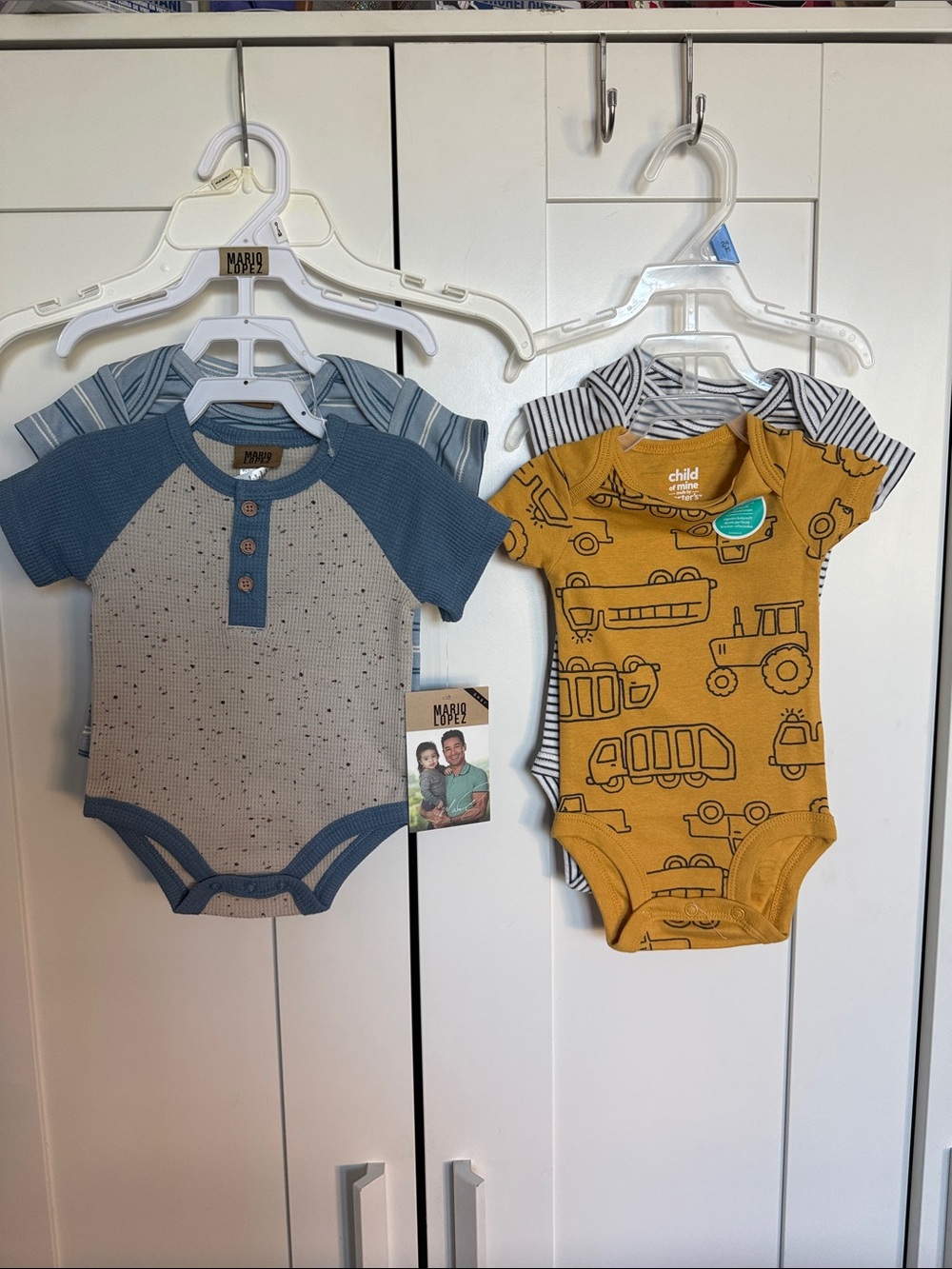 Baby Boy Onesie Bundle (size 0-3 mo.)
